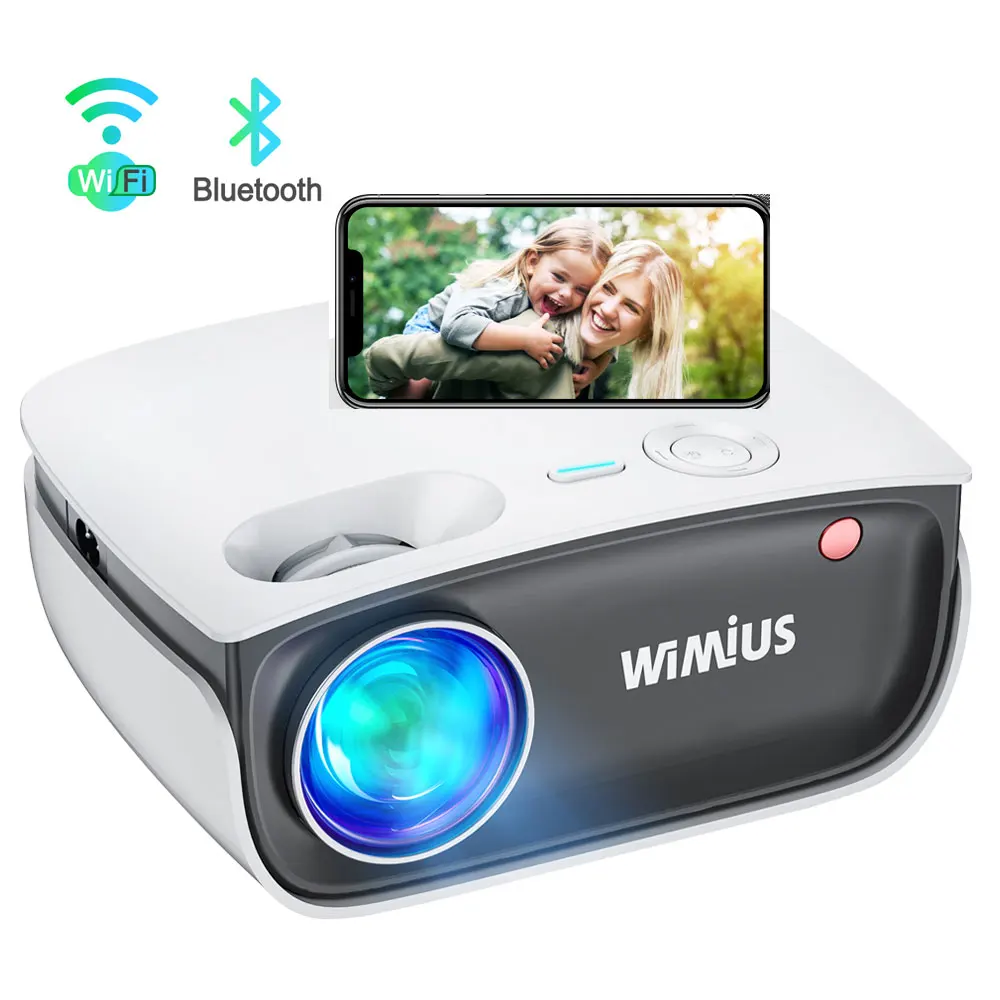 To S25 HD Mini Projector Portable Phone Projector Wireless Mirroring Zoom 720P 1080P 300