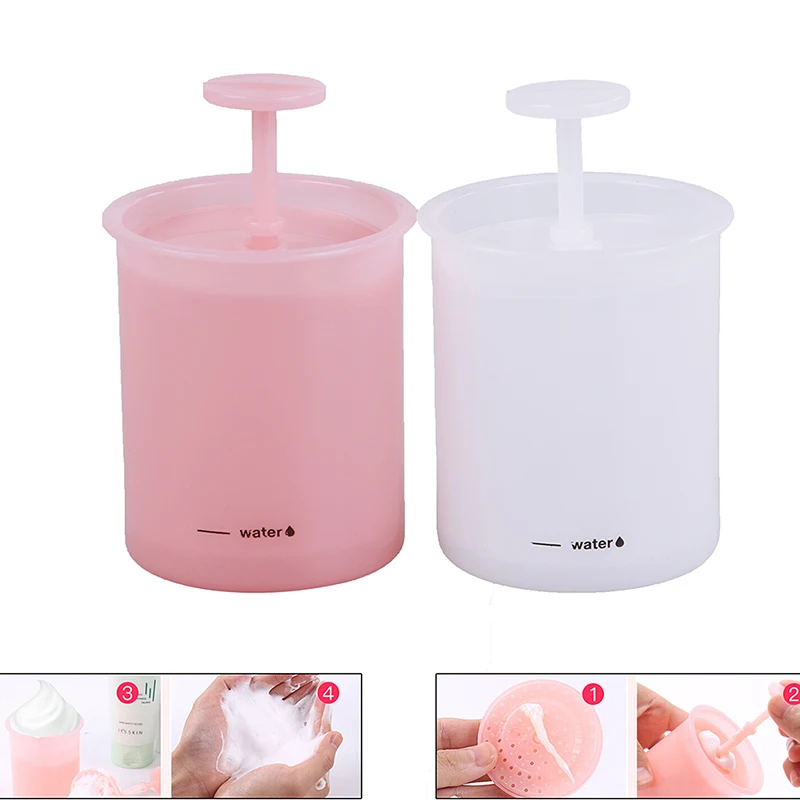 【1PC Fashion Face Clean Tool Cleanser Foam Maker Household Cup Bubble Foamer Cup】