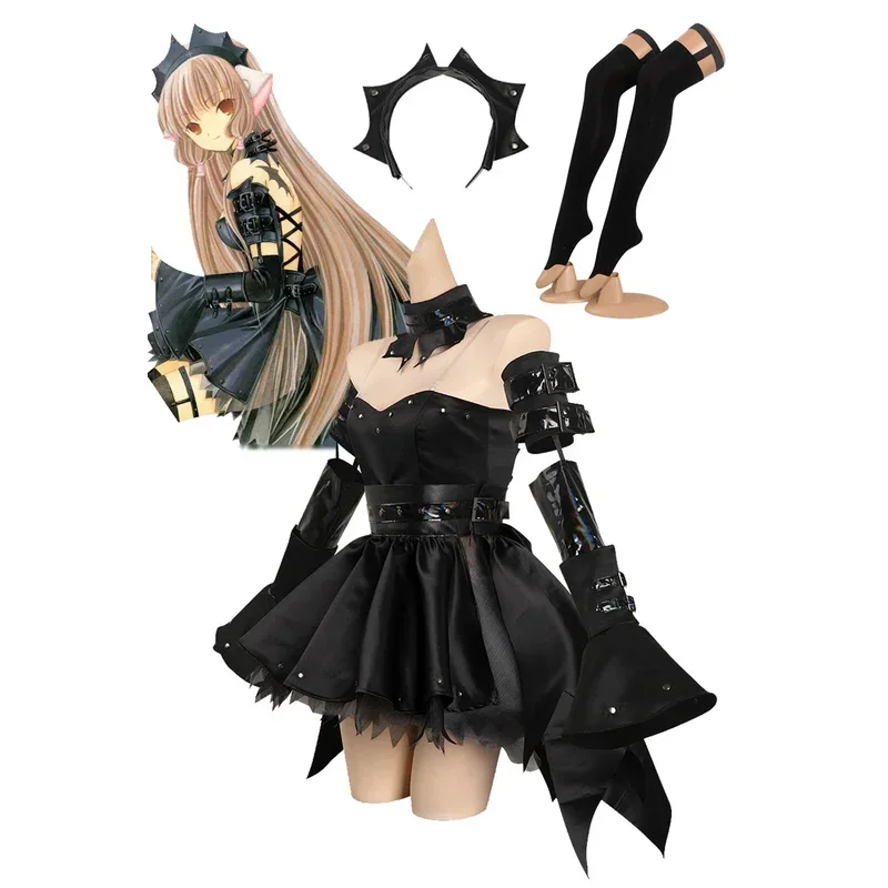 

Anime Chobits Freya Cosplay Women Costume Roleplay Fantasia Woman Halloween Carnival Party Clothes For Disguise Fancy Dress MN1