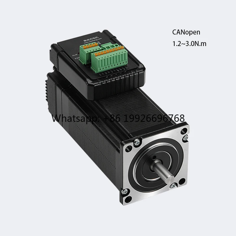 PrimoPal High Torque  Integrated Stepper Motor Kit Hybrid 2 Phase Nema 23 Closed Loop Stepper Motor With Driver