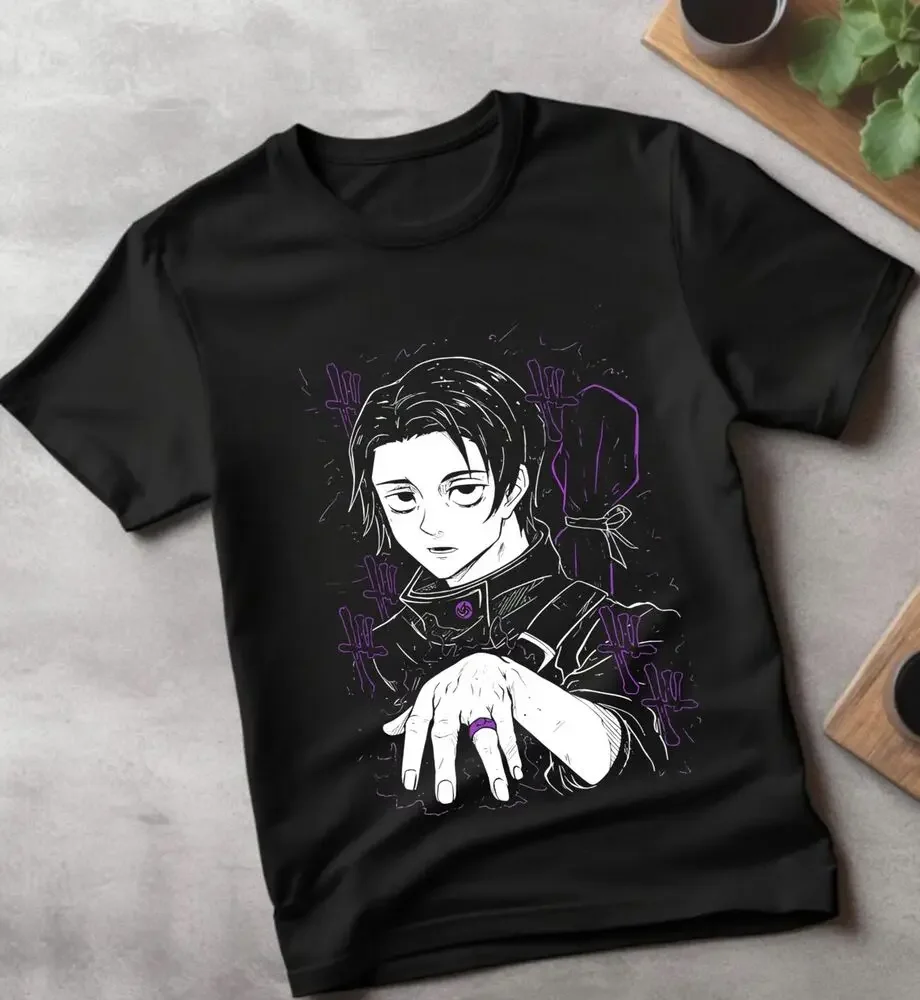 Solo Leveling T-Shirt Sung Jinwoo New Anime Manga Black Shirt Tee All Size