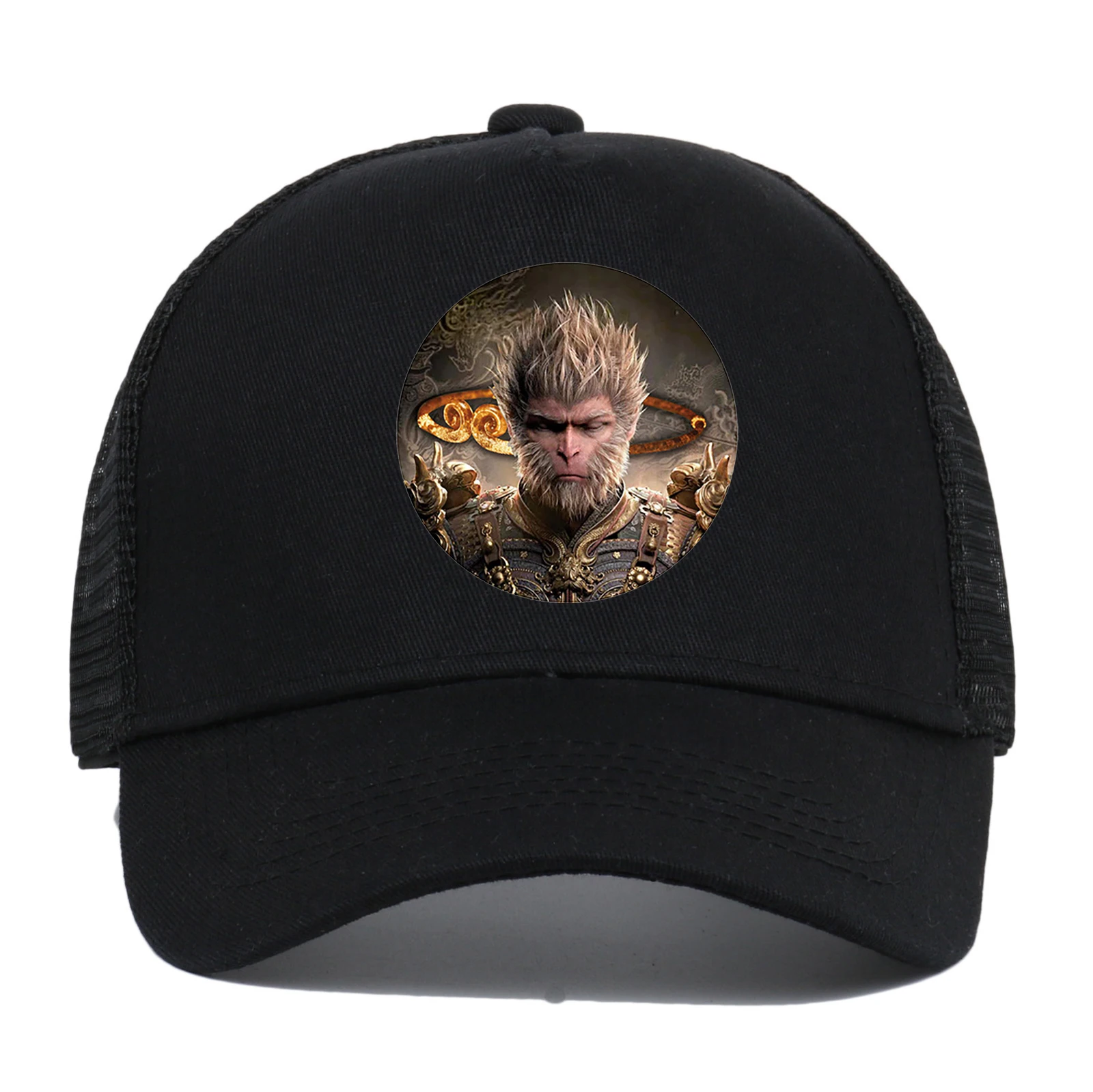 Black Myth wukong Basball Cap Men And Women Summer Mesh Sun Hat Visor Outdoor Sport Cotton Adjustable Game Snapback Hat Gorras