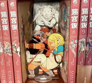 ダンジョンメシアクリルスタンドマルシラセンシフィギュアディスプレイダンジョンアニメ商品コレクションデスク装飾装飾ギフトでおいしい 12ベストセールスダンジョン家具-8