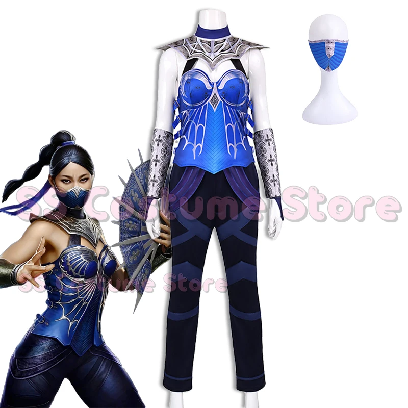 costume-de-cosplay-kitana-de-mortal-princess-pour-femme-tenue-de-combat-bleue-sexy-haut-pantalon-masque-collier-komba-2-tenue-de-fete-d'halloween