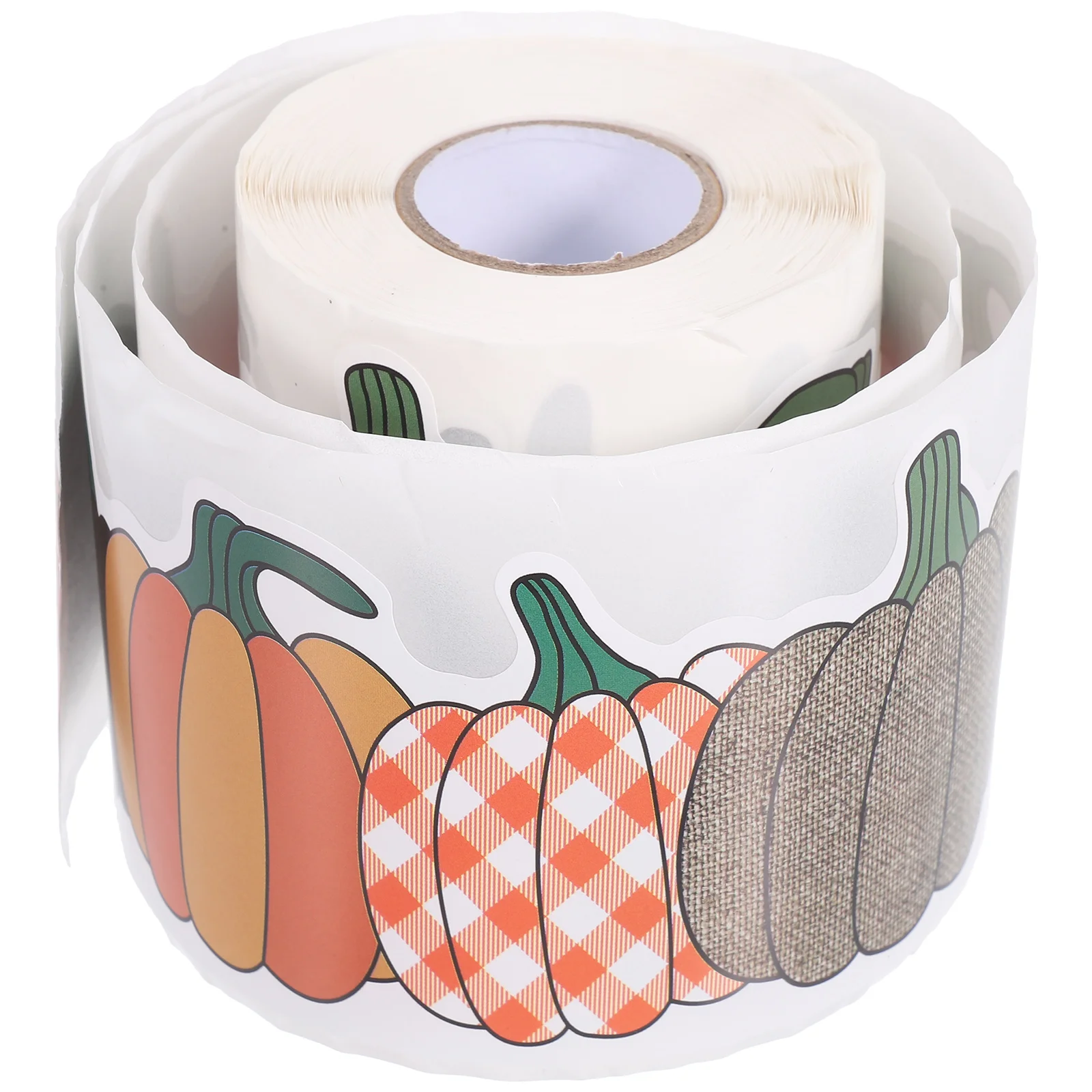

Cartoon Pumpkin Border Waterproof Adhesive Stickers 20m Classroom Decor Blackboard Bulletin Board Trim Reusable