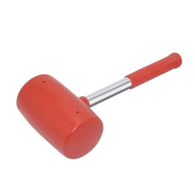 

Большой цельнолитой резиновый молоток с низким отскоком, мягкий молоток для укладки напольных покрытий и плитки - инструмент для монтажа пластиковых изделий