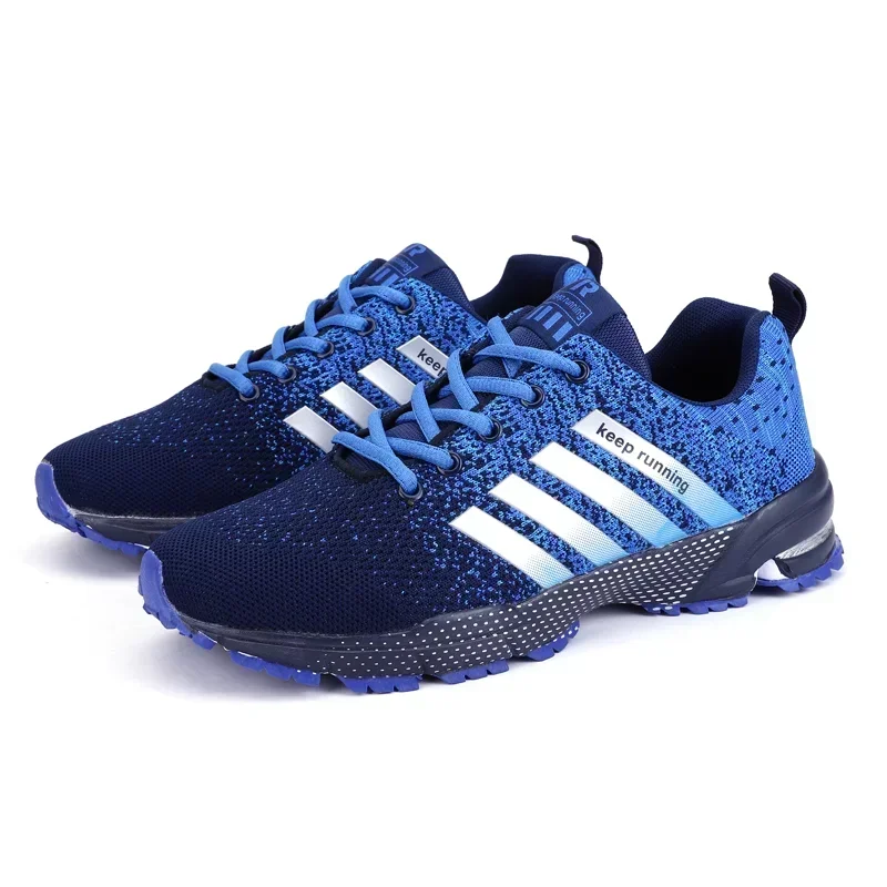 Zapatillas de deporte informales para hombre, zapatos deportivos transpirables de verano, zapatos ligeros de malla para correr al aire libre, zapatos atléticos para correr Tenis para caminar