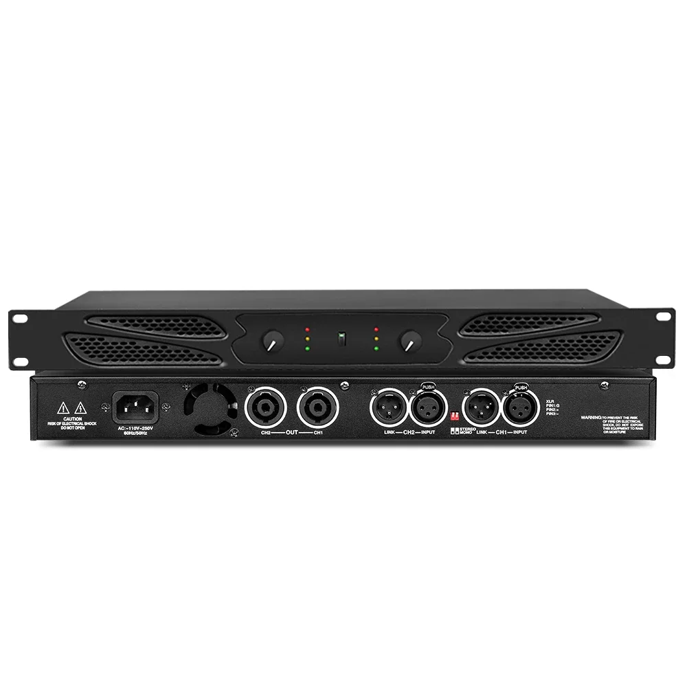 

Biner CA4+ 150W*2 Digital Power Amplifier Professional 2 channel for Stage Performance Concert Meeting KTV