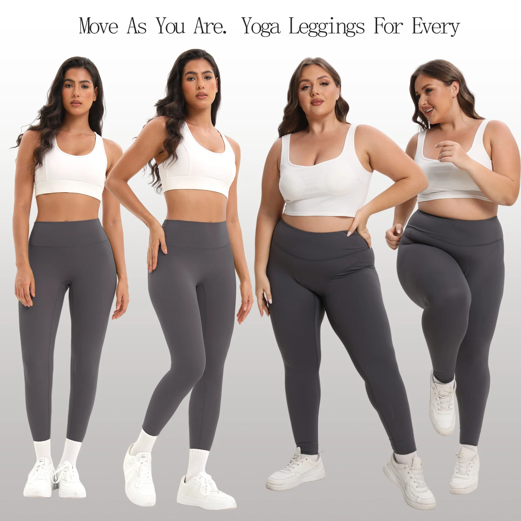 

S-XXXL Yoga Pants Women High Waist 3 Pockets Workout Leggings Custom Length Gym Tights Stretch Fitness Comfort Activewear