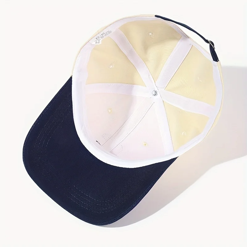 Chapéu de beisebol casual moda carta c remendo chapéu verão viseiras de sol chapéu ajustável unisex esporte boné feminino masculino