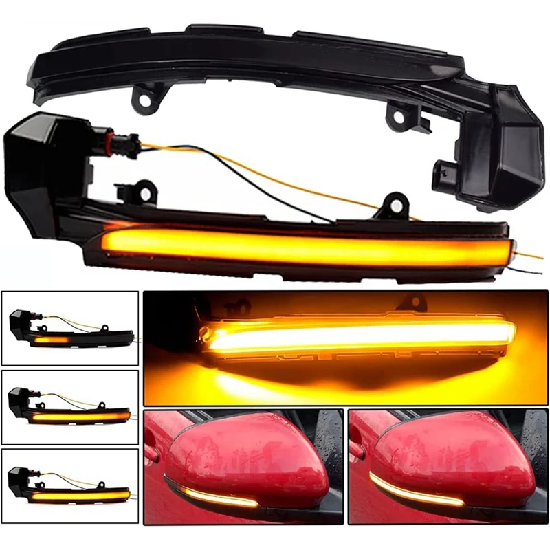

Sequential Side Mirror Indicator Light For Jaguar XE XF XJ Ftype XKR I-PACE X250 X260