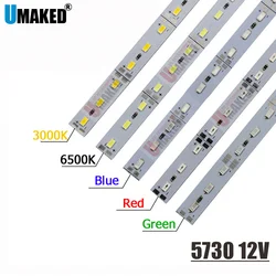 50cm SMD5630/5730 36leds LED Hard Rigid Light, DC12V LED Strip Bar Light, Cabinet light,Decorative lamp Brightness strip light
