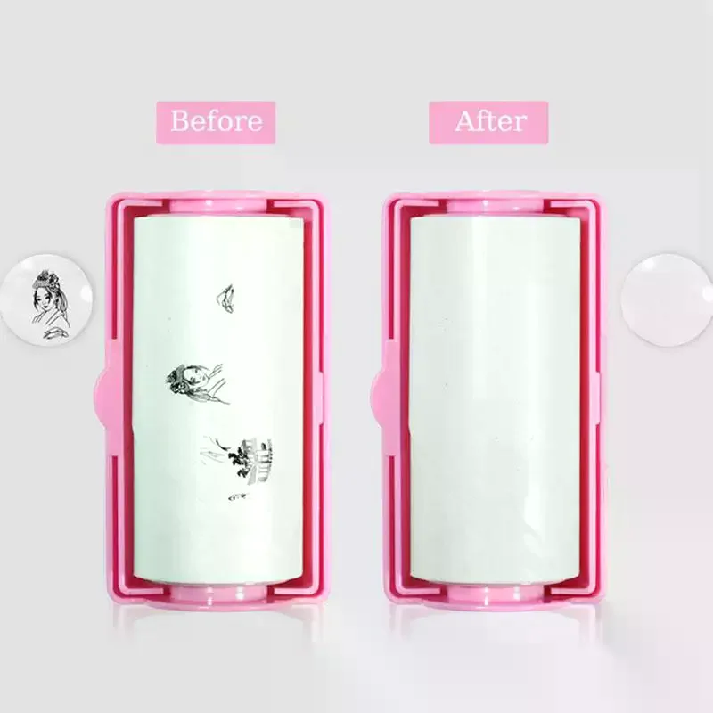 60 ورقة/لفة مزدوجة الوجهين مسمار ختم النشاف ورقة مسمار الفن الختام نمط الطباعة النفط أداة إزالة الصواميل مسمار ختم نشاف ورقة #4