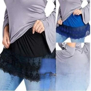 春夏新作 Sle レディース レーススカート プラスサイズ ベースレイヤー アウターウェア f ボディスカート ケーキスカート Sle 無地