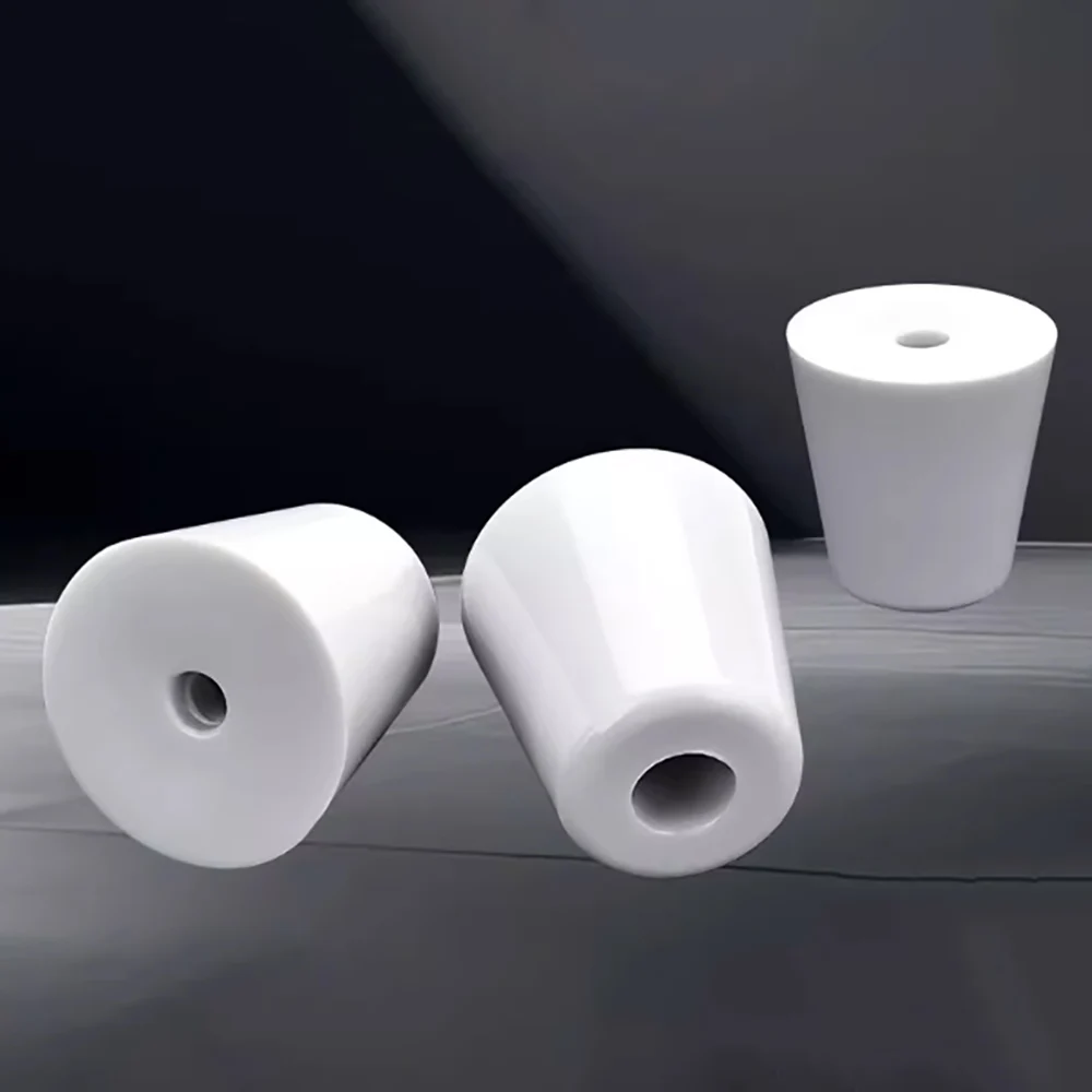 19mm-30mm White Rubber Foot Pad Shock-Absorbing Anti Slip Furniture Foot Pad Table Chair Leg Protection Cover Furniture Hardware