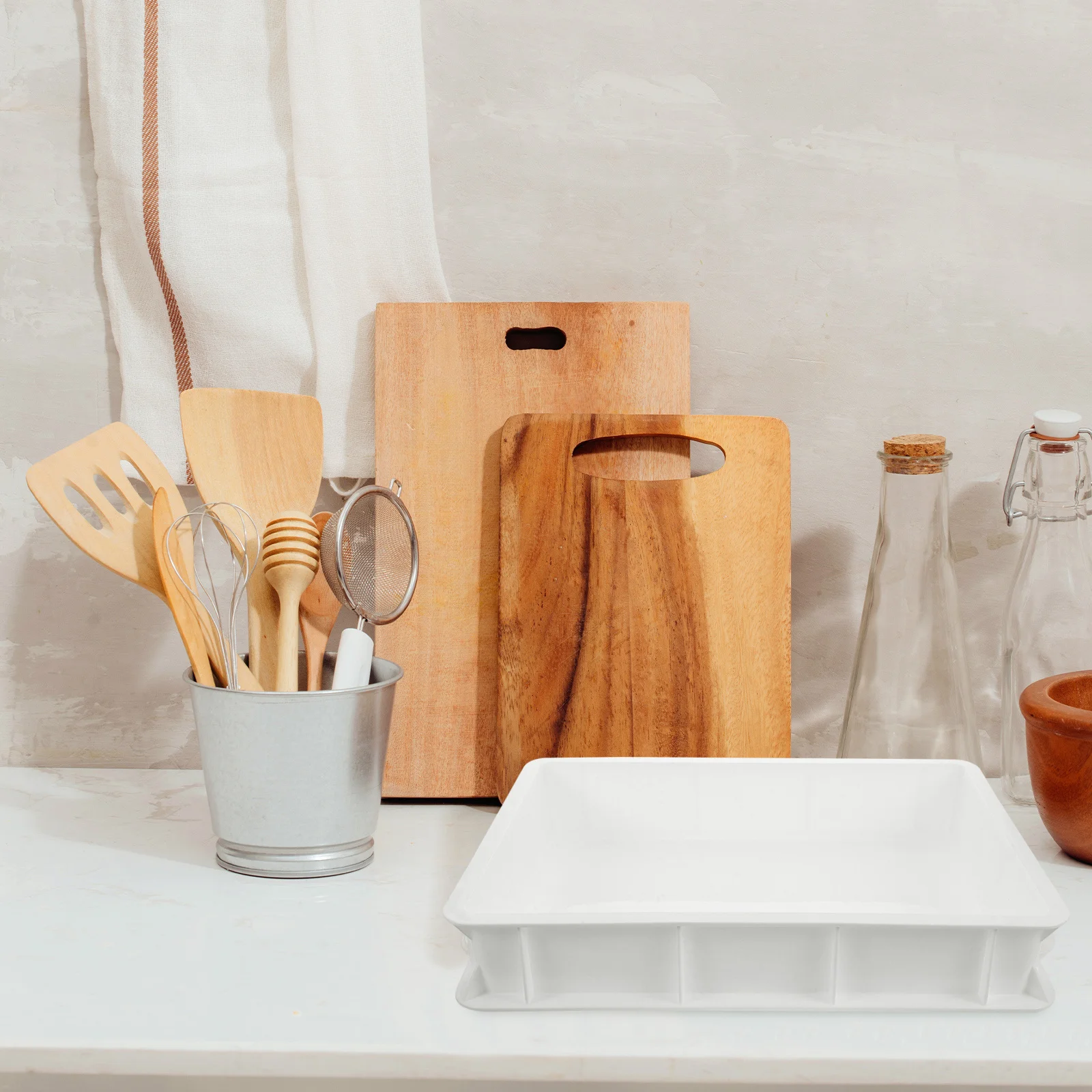 

Commercial Pizza Dough Proofing Container Stackable Design for Kitchen Efficiency Boost Easy Clean Moisture Control