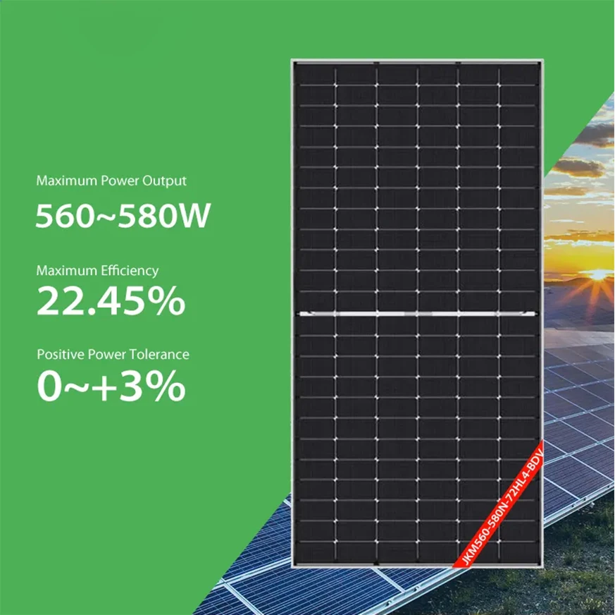 JINKO Tiger NEO N-Type แผงโซล่า545W 550 W 575W 580W 600W 480 550 watt N Type monocrystalline แผงโซล่า S