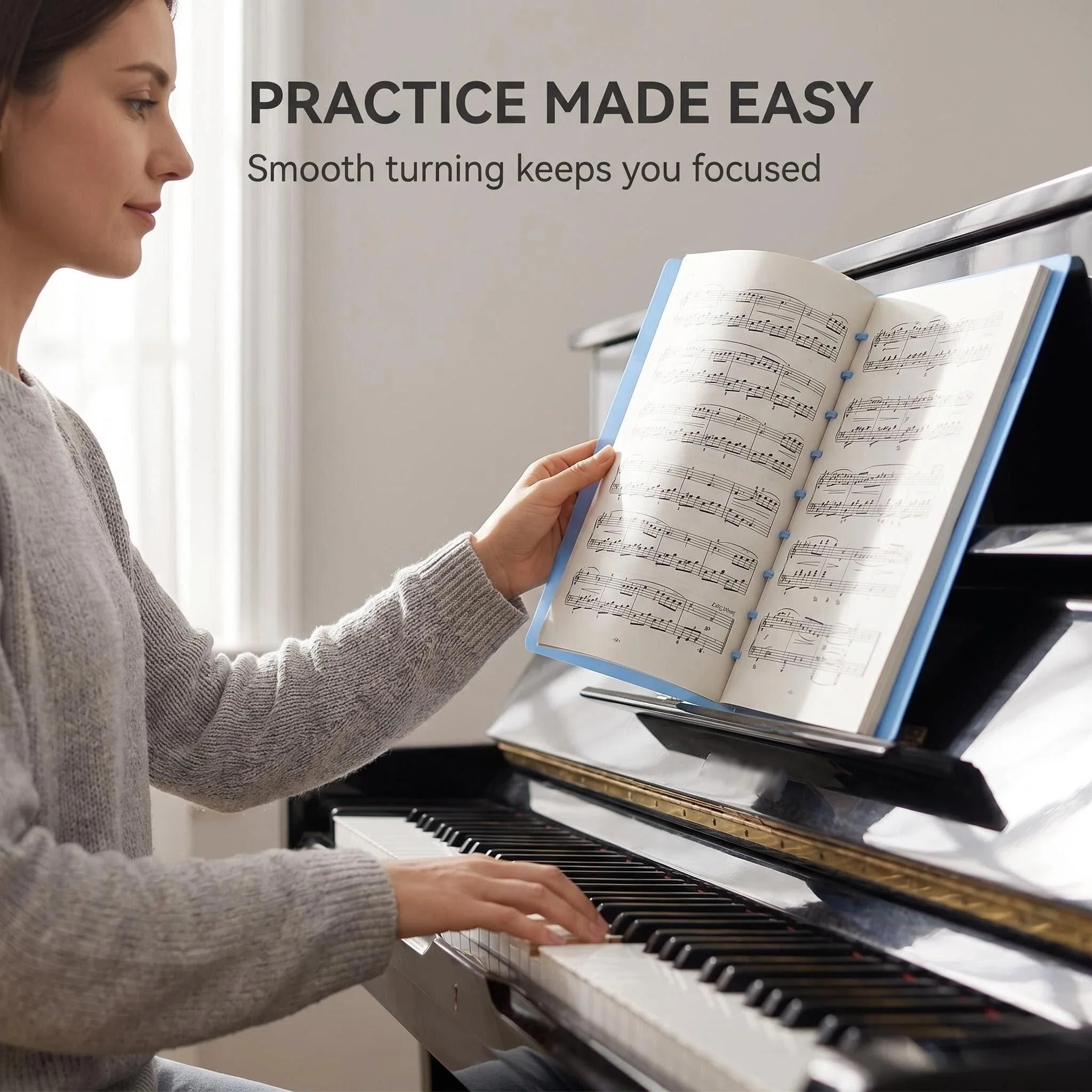 Carpeta para Partituras SUNWOO - Blank Sheet Music Notebook reseña y precio