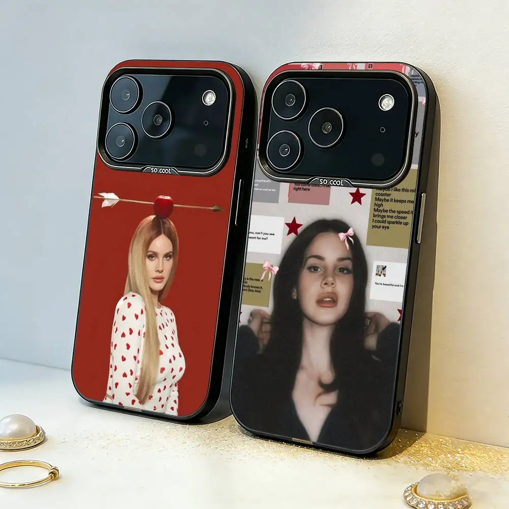 

Singer LanaDelRey S-Summertime Sadness Phone Case For iPhone17,16,15,14,13,12,11,Pro,MAX White Matte Shockproof Cover