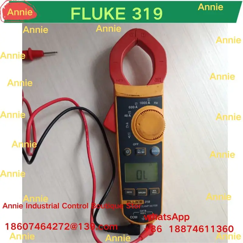 

Подержанный тест OK FLUKE 319 Digital Clamp Table