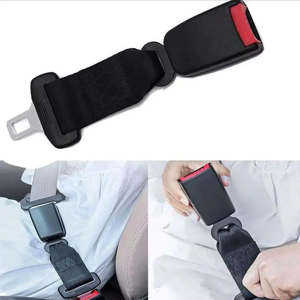 Universal Car-Styling Two Different Size Seat Belt Extension Auto Belts Extender Durable Car Safety Seat Belt Buckle Clip