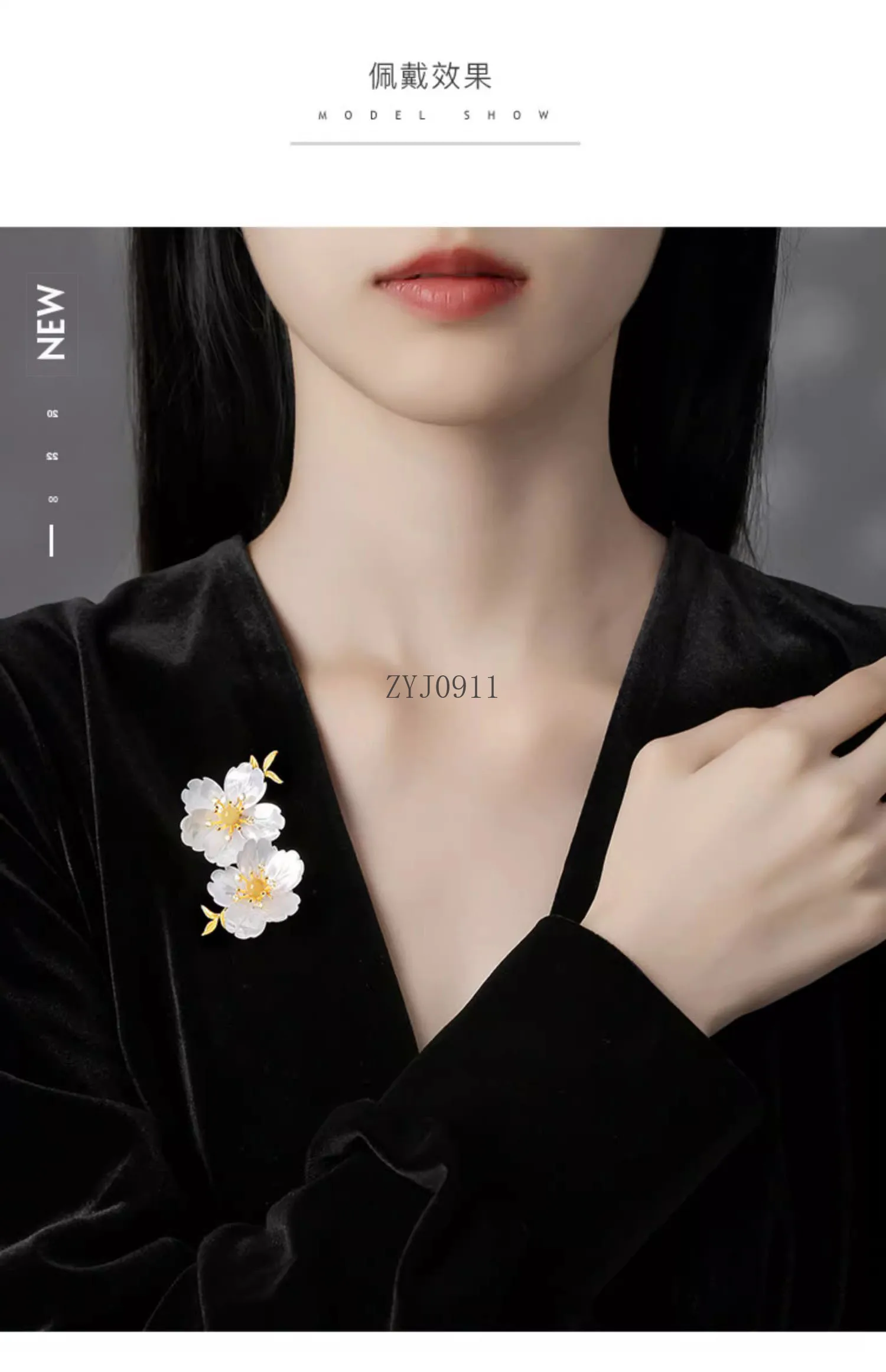 باندي زهرة اللؤلؤ الصدار الإناث موازية زهرة بروش الراقية مزاجه اللباس الملحقات دبوس الراقية هدية ضوء الفاخرة