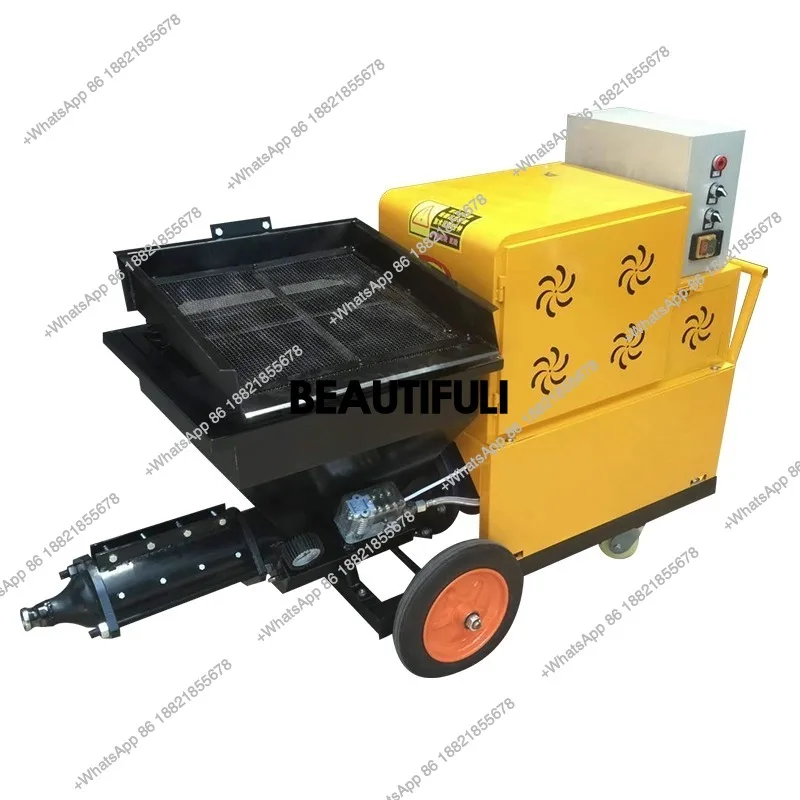 Fireproof Coating Mortar Sprayer, Real Stone Paint, Exterior Wall Plastering, Rug Sprayer