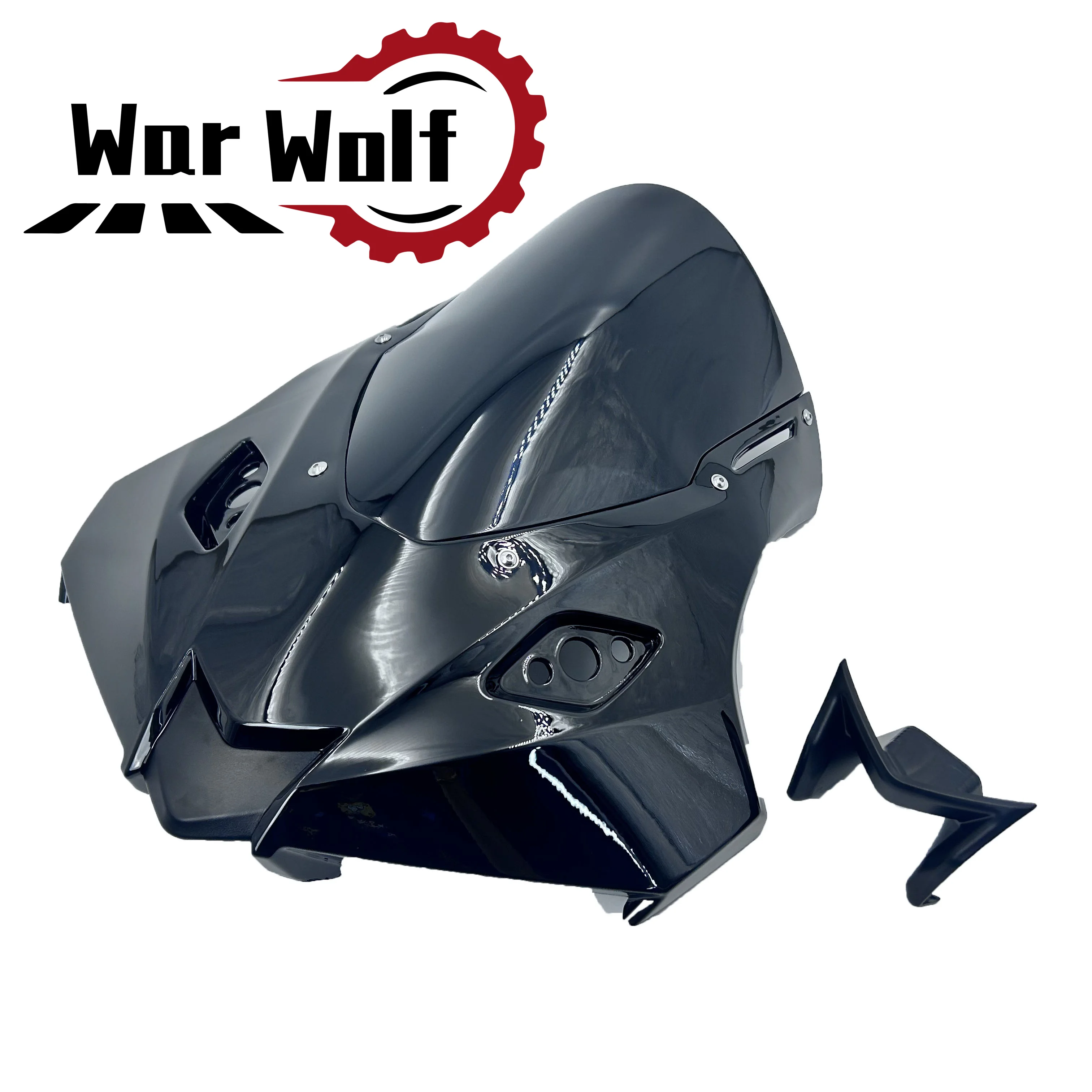 ل KOVE 450RR 2023 2024 2025 دراجة نارية الزجاج الأمامي منحرف هدية غطاء