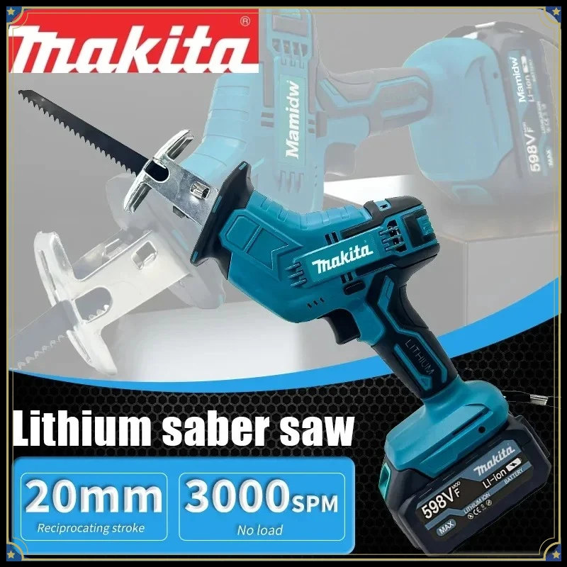 makita-cordless-electric-reciprocating-saw-wood-metal-cutting-saw-lithium-battery-saber-saw-portable-saw-power-tool
