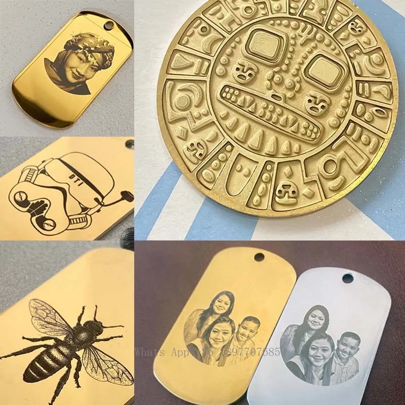 Portable Laser Engraving Machine Credit Card Fiber Laser 50w Making Machine For Steel Metal Jewelry Cutting