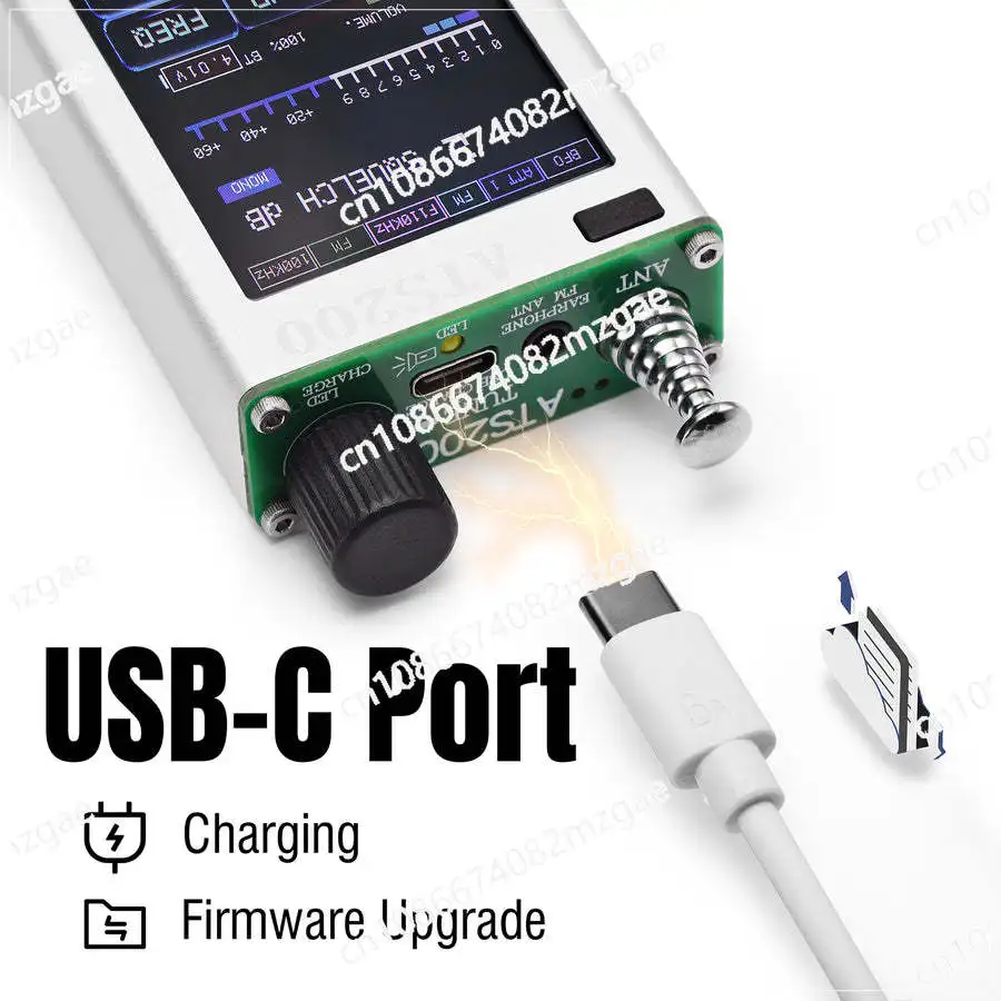 Small and convenient ATS200 full band radio, aviation frequency band, SSB ATC