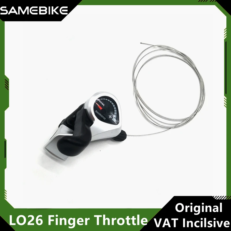 Original Finger Throttle Thumb Shifter For Samebike LO26 EBike Shifters 21 Speed Bicycle Finger Transfer Replacement Accessories