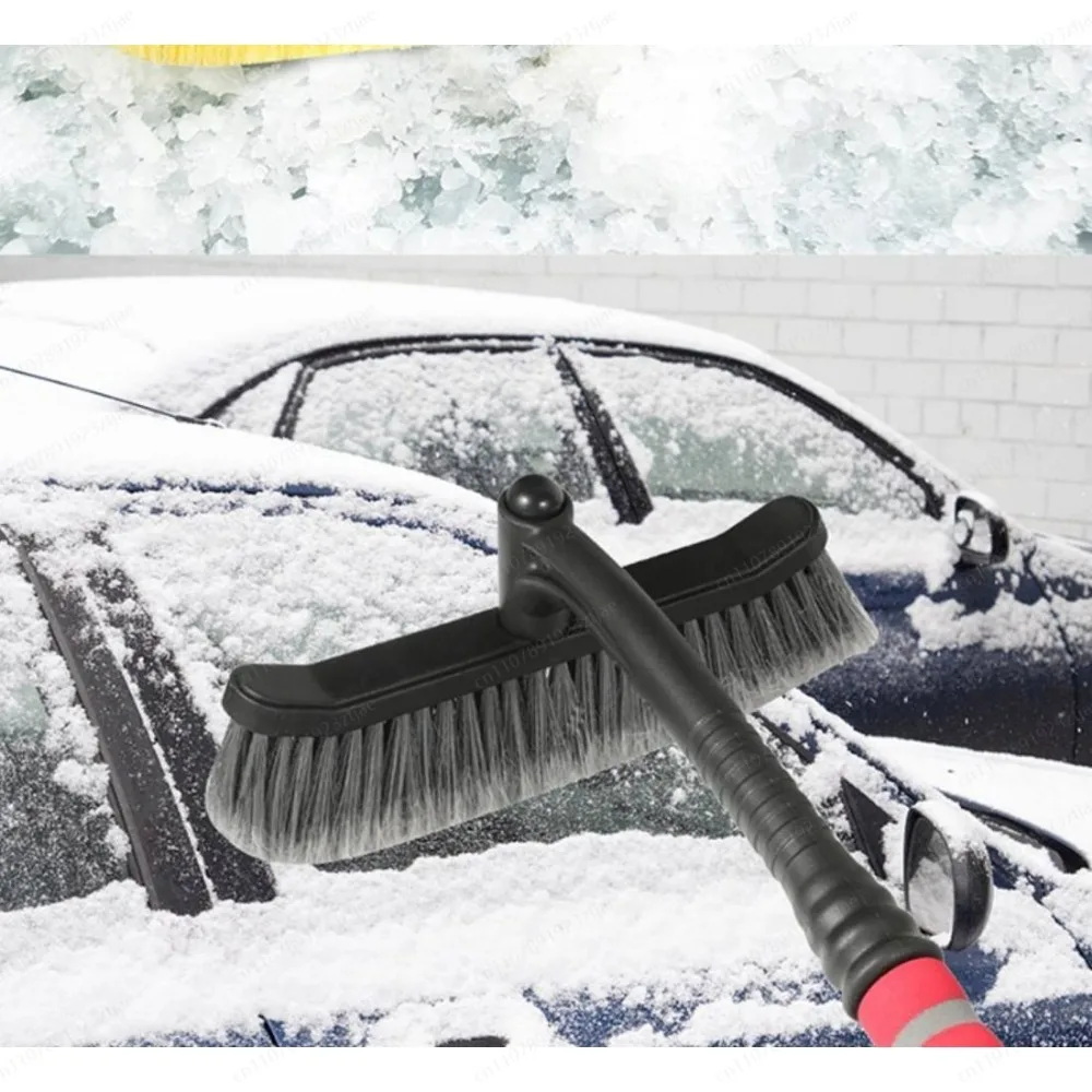 NEW Car Snow Removal Brush & Scraper, Windshield Defrost Deicing Tool for Winter Window Cleaning
