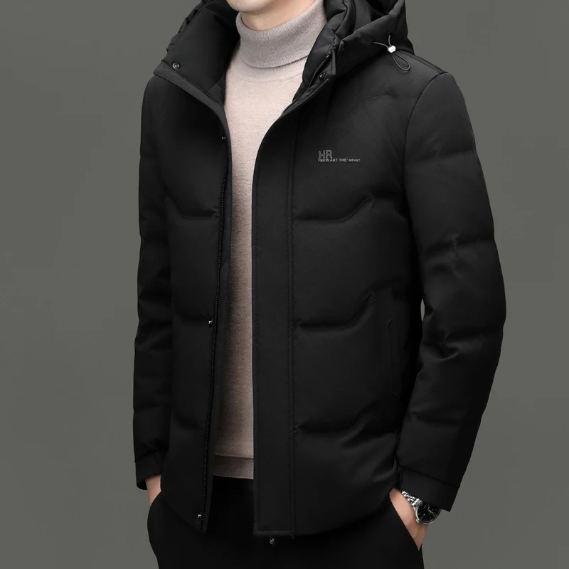 2024 new arrival winter jacket white duck down jackets men,mens thicken warm parkas winter down coat,fashion hooded parkas men