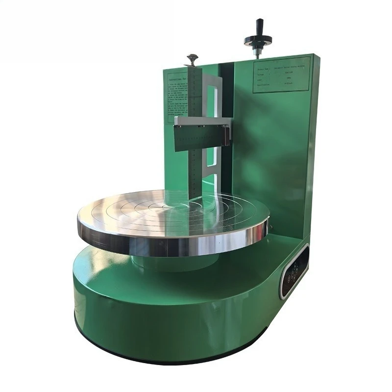 

Automatic commercial round birthday cake decorator for cream and frosting, designed for milk