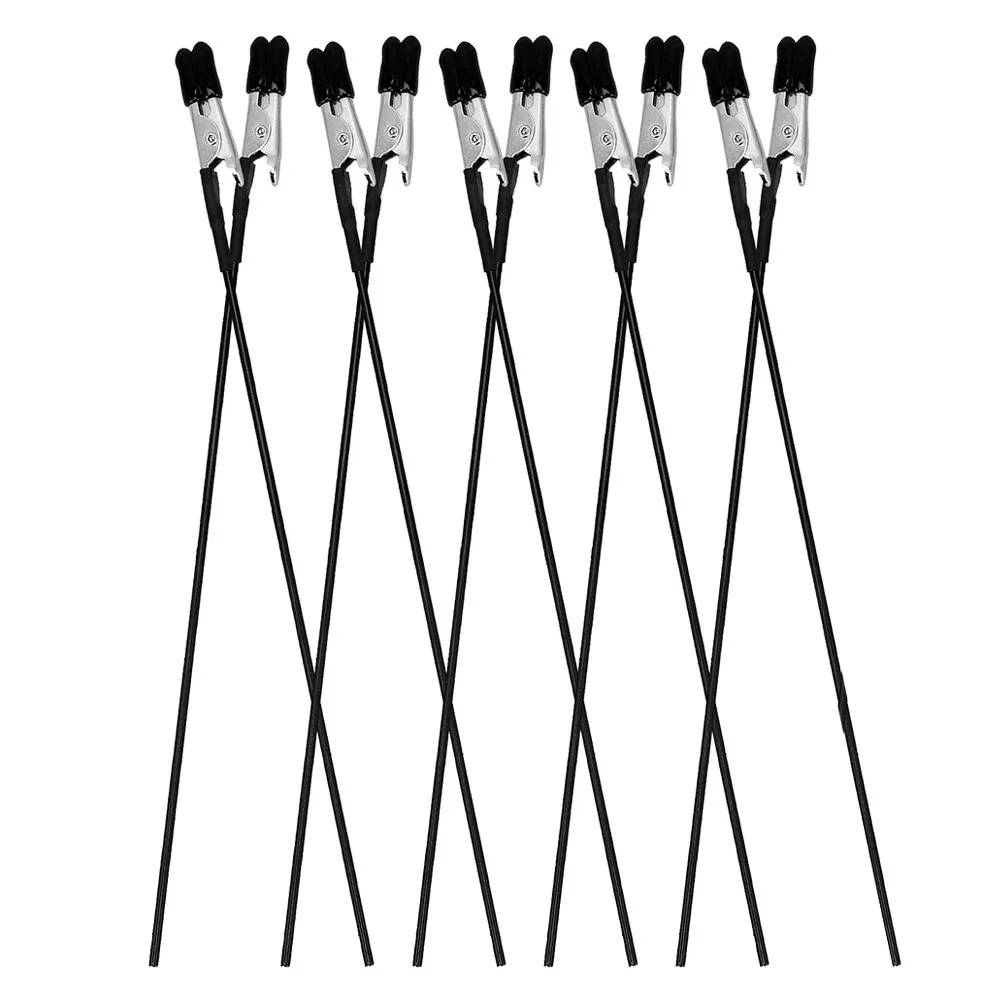 10Pcs Alligator Clips Rubber Tip for Painting Airbrush Hobby DIY Card Photo Memo Display Metal Wire Clamps Multifunctional Clamp