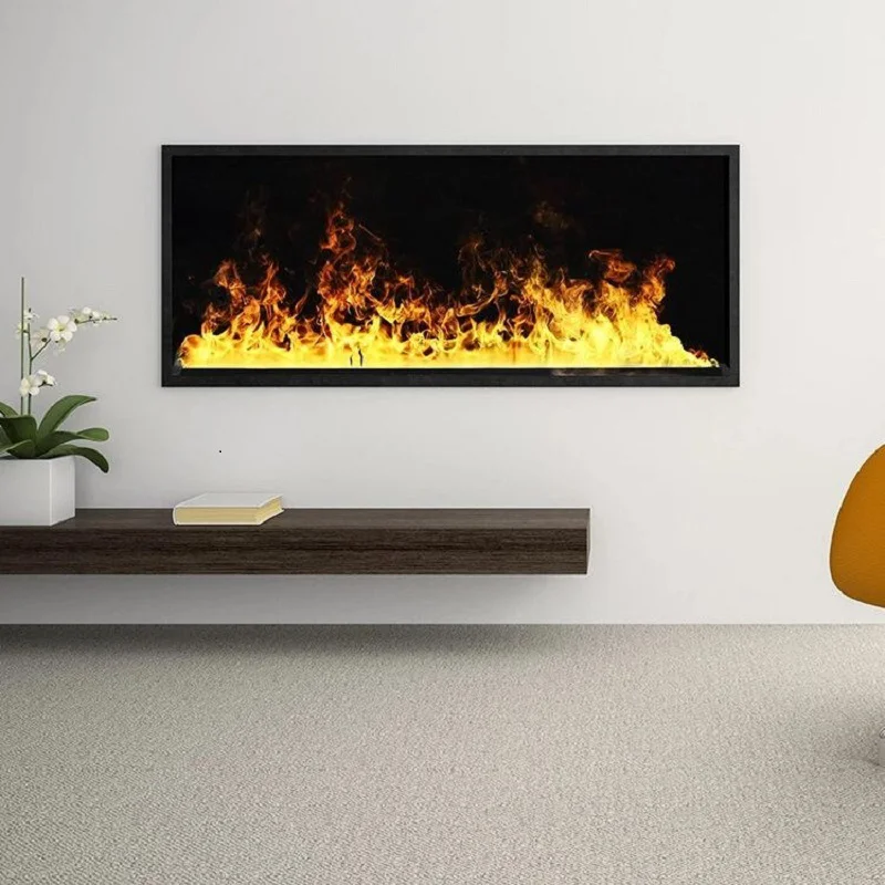 

5 Years Warranty 3d atomized simulation flame electric fireplace led flame water mist fire vapor