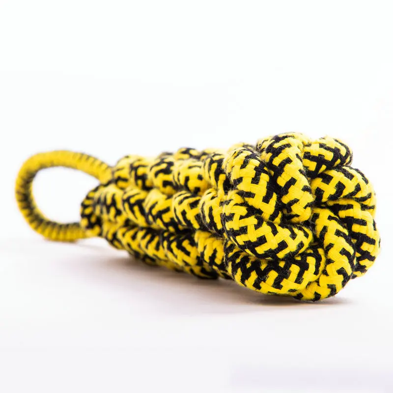 

Cotton Rope Toy Available in Four Colors Dog Teeth Grinding and Cleaning Supplies Various Styles of Pet Toys