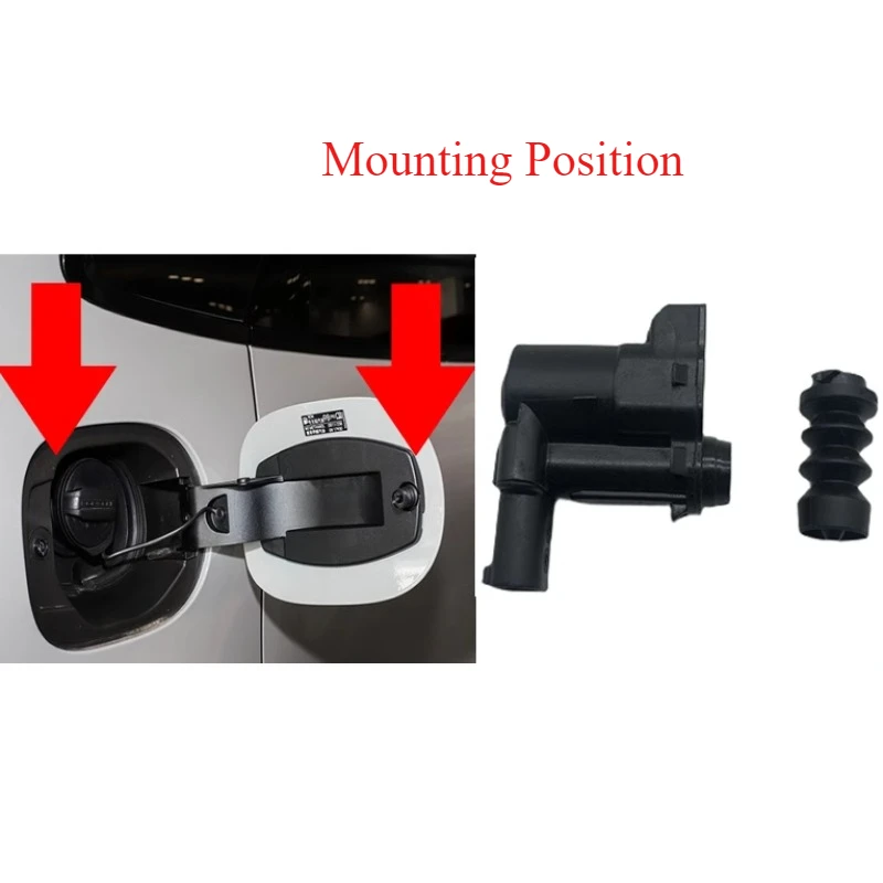 

Black Fuel Filler Cap Lock Motor Oil Tank Door Latch Cover Doors Locking Pin for Great Wall for Haval H4 H6 H7 F5 F7 VV5 VV6 VV7