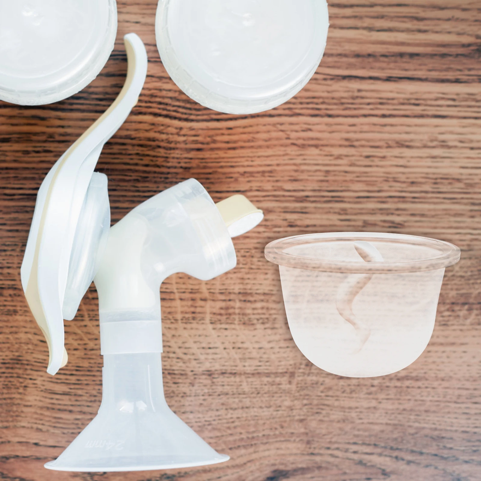 

5 Pcs Electric Breast Pump Silicone Bowl Food Grade Replacement Accessory Compact Portable Breastfeeding Collector Shells