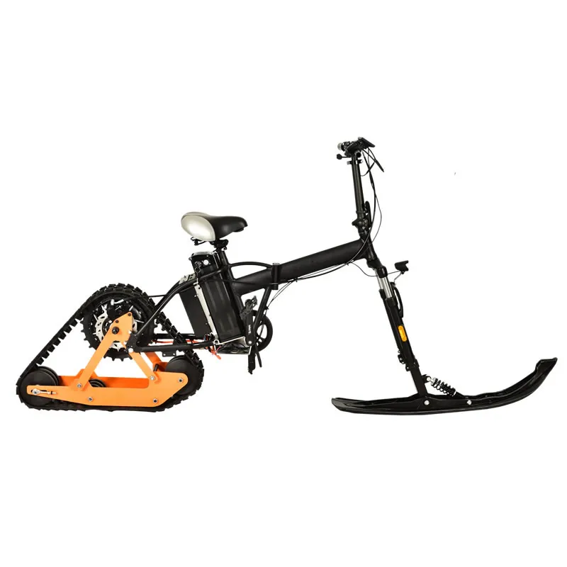 China Factory Wholesale Electric Bike Snow Beach ATV Snowmobile Track Pedal Assist
