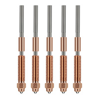 High-Speed Printing Nozzle 0.2/0.4/0.6/0.8/1mm High Temperature Resistant Nozzle for Ender-3 V3 K1C K1 Max 3D Printer