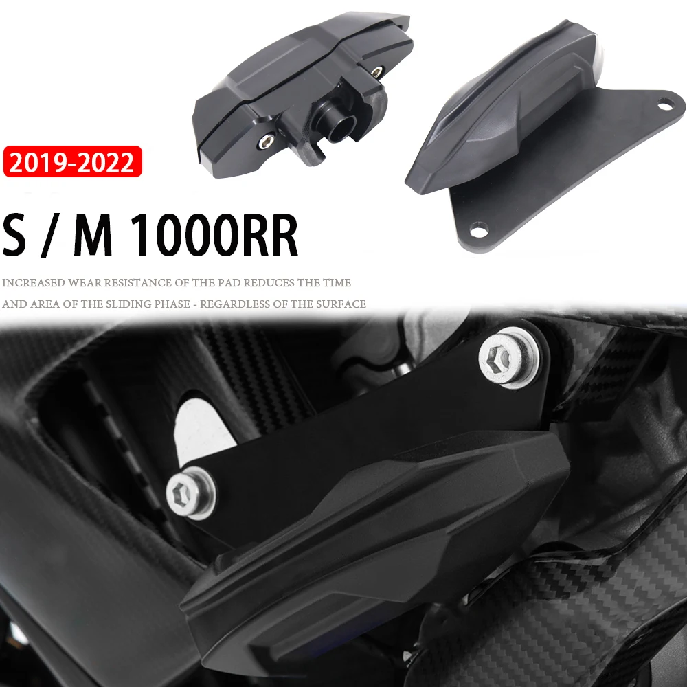 

2019 2020 2021 2022 Falling Protection FOR BMW S1000RR M1000RR s1000rr Side Frame Slider Crash Pads Motorcycle Accessories