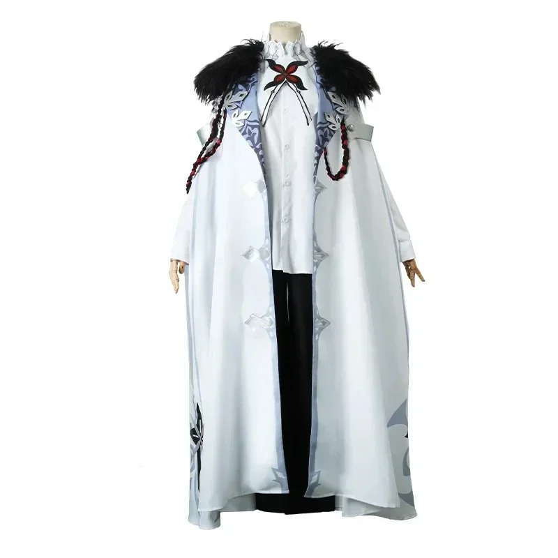 Game Anime Genshin Impact Fatui The Knave Arlecchino Cosplay Cloak Halloween Clothes Uniform New Skin