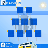 100PCS 3296x 3296 50 100 200 500 ohm 1K 2K 5K 10K 20K 50K 100K 200K 500K 1M ohm 103 100R 200R 500R Trimpot Trimmer Potentiometer