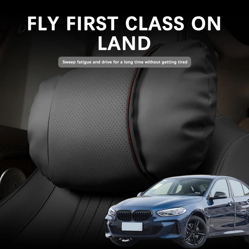 Comfortable Car Neck Pillow Car Headrest Protector For Car Head Support for Accessories For BMW 1 Series F20 F21 F40 F52 E82