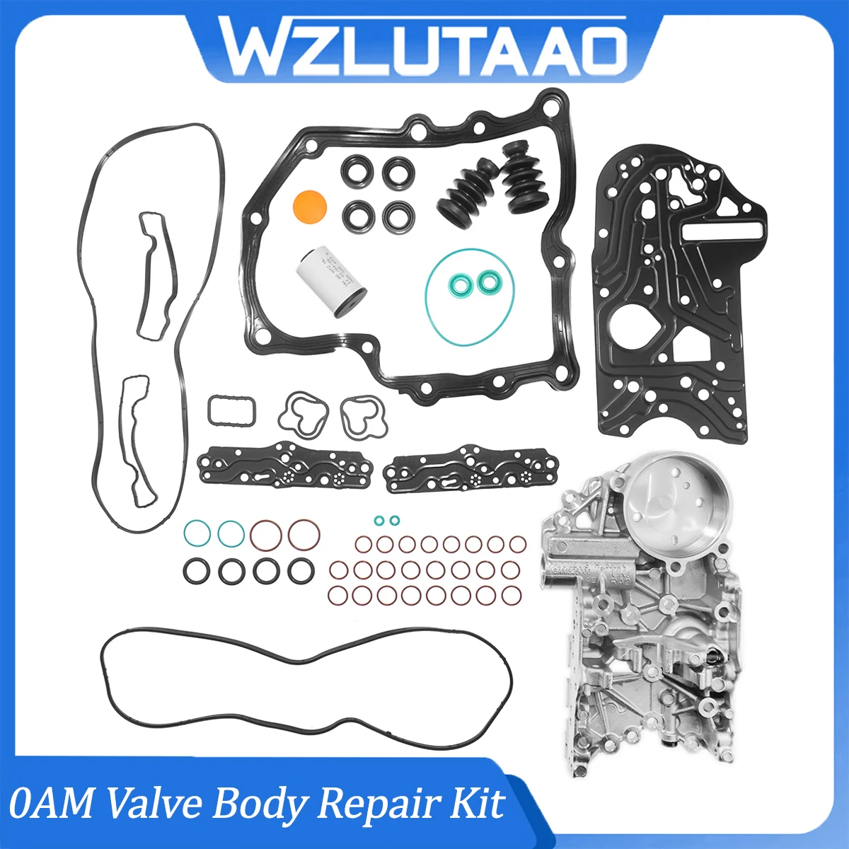 0AM325066 0AM325066AJ 0AM DSG DQ200 Transmission Valve Body Repair Kit With Accumulator Housing For Audi VW Skoda Audi