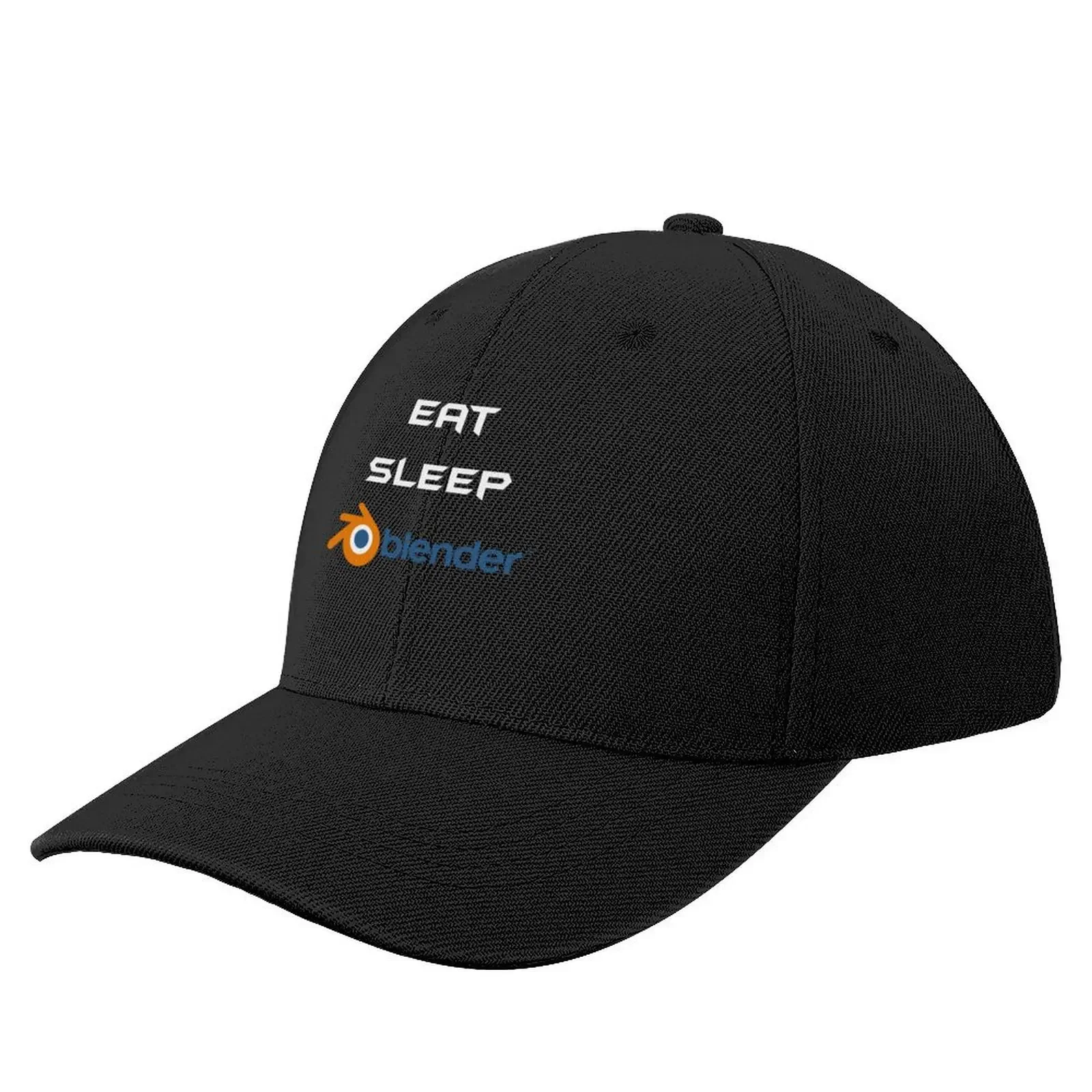 Eat Sleep Blender - Blender 3D Designer Baseball Cap Thermal Visor Fishing cap New In The Hat Woman Men's