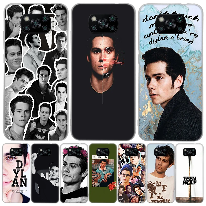 Dylan O'Brien Teen Wolf cool Phone Case For Xiaomi Poco X3 Nfc X5 X6 Pro F6 F5 F4 F3 F2 F1 X4 GT M5 M5S M4 M3 Luxury Soft Coque 