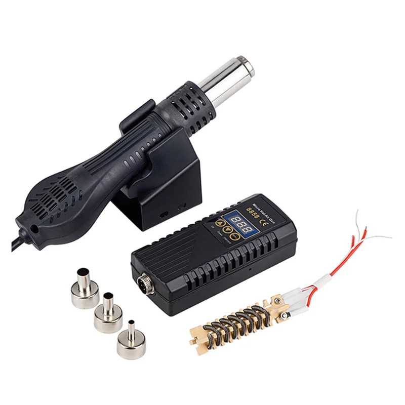 -A95Z 8858 Heat Gun-Tool Tool Geschikt voor solderen, 700 W Heat Blower Lassen Reparatie Tool UK Plug